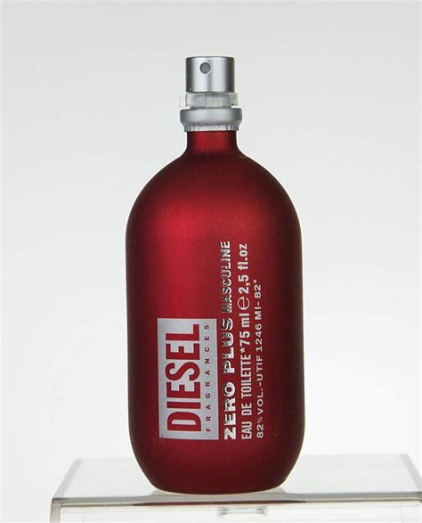 diesel cologne red bottle.